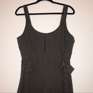 Black and white jumpsuit